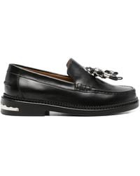 Toga - Tassel-Embellished Leather Loafers - Lyst