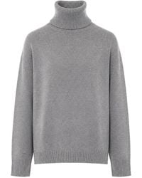 Allude - Pull En Cachemire À Col Roulé - Lyst