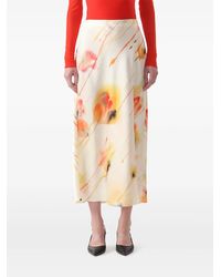 Jason Wu - Floral-Print Pencil Skirt - Lyst