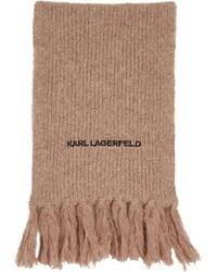 Karl Lagerfeld - Essential ニットスカーフ - Lyst