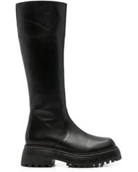 SERGIO MORETTI FIRENZE - Round-Toe Knee-High Boots - Lyst