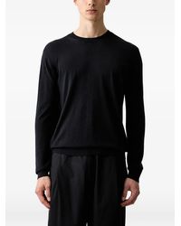 Emporio Armani - Silk And Cashmere Sweater - Lyst