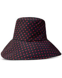 Maison Michel - Isabella Polka-Dot Hat - Lyst