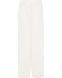 Peserico - Linen Palazzo Trousers - Lyst