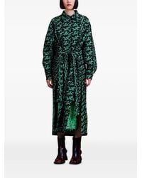 Henrik Vibskov - Love You Dress Abstract-Print Midi Dress - Lyst