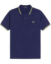 Fred Perry - M3600 Twin-Tipped Polo Shirt - Lyst