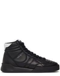 Courreges - Mid Club 02 Leather Sneakers - Lyst