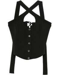 RHIZOME - Rosemary Corset Top - Lyst