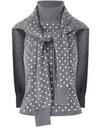 Monse - Studded Halter-Neck Top - Lyst