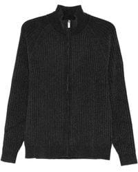 Rrd - Gerippter Pullover mit Reißverschluss - Lyst