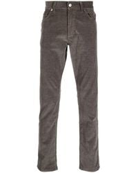 ZEGNA - Pantaloni A Coste Cashco Roccia - Lyst