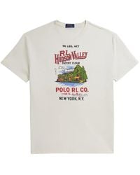 Polo Ralph Lauren - Crew-Neck Printed T-Shirt - Lyst