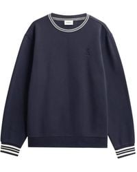 Pringle of Scotland - Logo-Embroidered Sweatshirt - Lyst