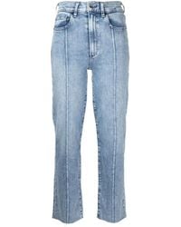 Le Jean - Straight-Leg Cut Jeans - Lyst