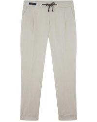 Paul & Shark - Bundfaltenhose mit Kordelzug - Lyst