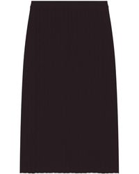Proenza Schouler - Ribbed-knit Midi Skirt - Lyst