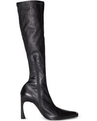 Marine Serre - Knee High Heeled Boots - Lyst