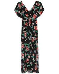 RIXO London - Riella Kleid Mit Blumen - Lyst