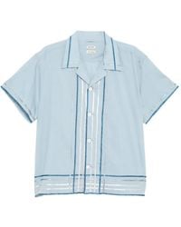 Bode - Ribbon Plaid Shirt - Lyst