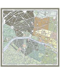 Longchamp - Foulard A La Découverte De Paris - Lyst