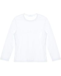 Helmut Lang - Logo-Embroidered T-Shirt - Lyst