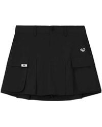 Chocoolate - Pleated Cargo Mini Skirt - Lyst