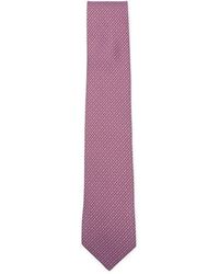 Ferragamo - Cravate À Imprimé Géométrique - Lyst