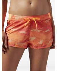 Reebok - Camo Woven Shorts - Lyst
