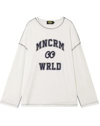 Mini Cream - Graphic-Print Long-Sleeve T-Shirt - Lyst