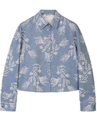 Ports 1961 - Floral-Embroidered Jacket - Lyst