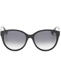 Gucci - Double G Round-Frame Sunglasses - Lyst