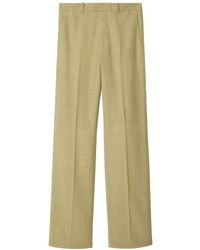 Burberry - Pantalon de costume à coupe droite - Lyst
