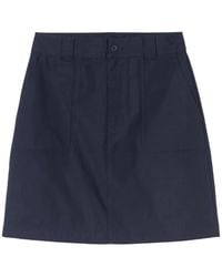 Carhartt - Postal Straight Mini Skirt - Lyst