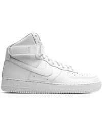 Nike - Air Force 1 High '07 "triple White" Sneakers - Lyst