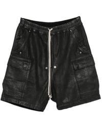 Rick Owens - Cargobela Drawstring Cargo Shorts - Lyst