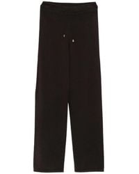Malo - Drawstring Knitted Trousers - Lyst