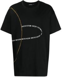 Mostly Heard Rarely Seen - Logo-Print Cotton T-Shirt - Lyst