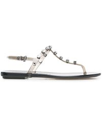 Sergio Rossi - Jelly Crystal-embellished Sandals - Lyst