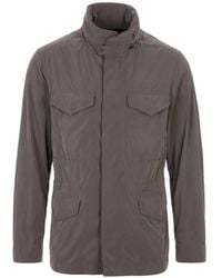 Montecore - Drawstring-Waist Field Jacket - Lyst