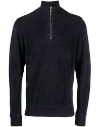 Orlebar Brown - Half-Zip Cotton Sweater - Lyst