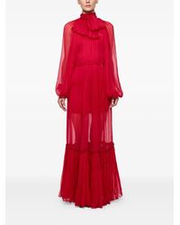 Atu Body Couture - Pleat-Detail Maxi Dress - Lyst