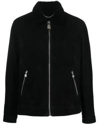 Billionaire - Aviator Zip-Up Bomber Jacket - Lyst