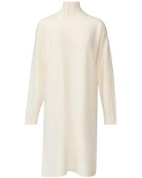 Fabiana Filippi - Monili-Chain High-Neck Midi Dress - Lyst