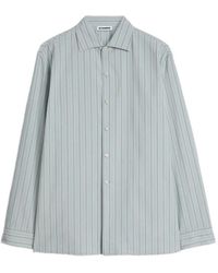 Jil Sander - Gestreept Overhemd - Lyst