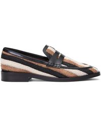 3.1 Phillip Lim - Alexa Striped Penny Loafers - Lyst