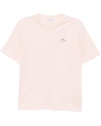 Lacoste - T-Shirt mit Krokodil-Print - Lyst