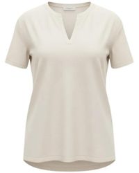 Roberto Collina - Split-Neck Short-Sleeve T-Shirt - Lyst