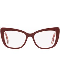 Dolce & Gabbana - Bril Met Oversized Cat-Eye Montuur - Lyst