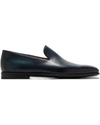 Magnanni - Diaz Leather Slip-On Loafers - Lyst