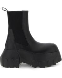 Rick Owens - 'Beatle Mega Tractor' Ankle Boots - Lyst